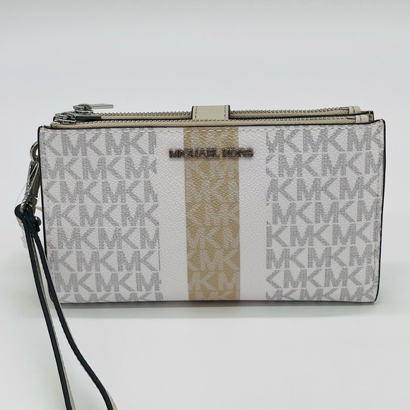 Michael Kors Large Double Zip Wallet Wristlet - Picture 1 of 9